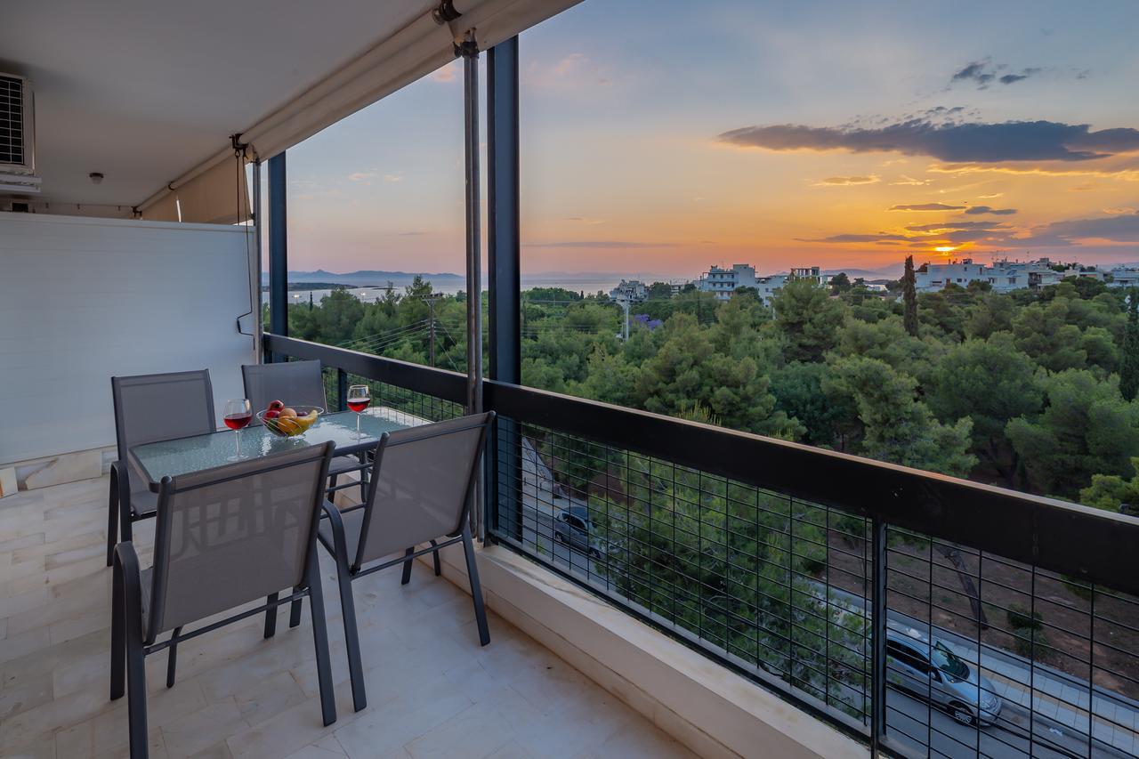Archer - Sea View Apartment Atény Exteriér fotografie