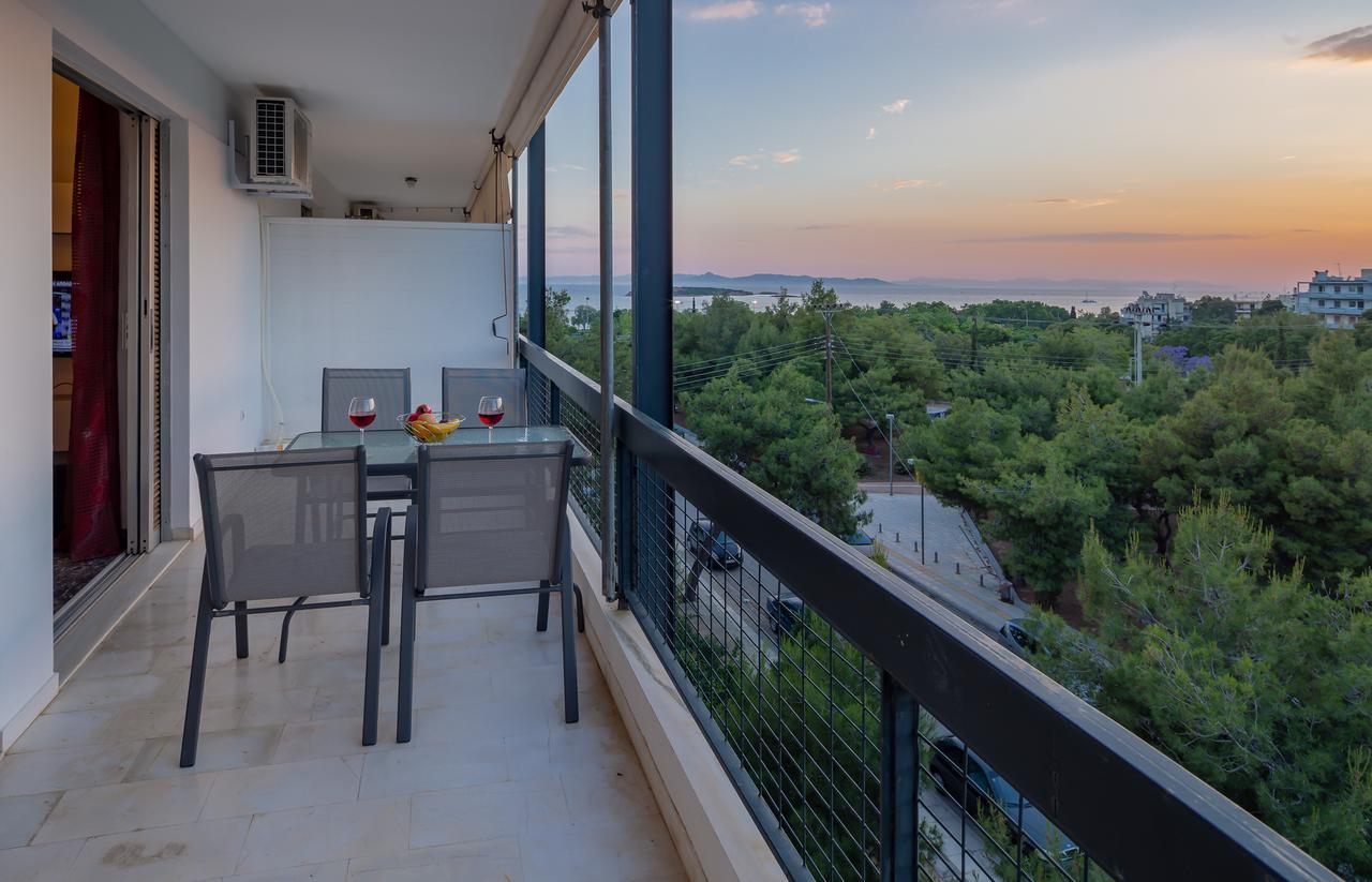 Archer - Sea View Apartment Atény Exteriér fotografie