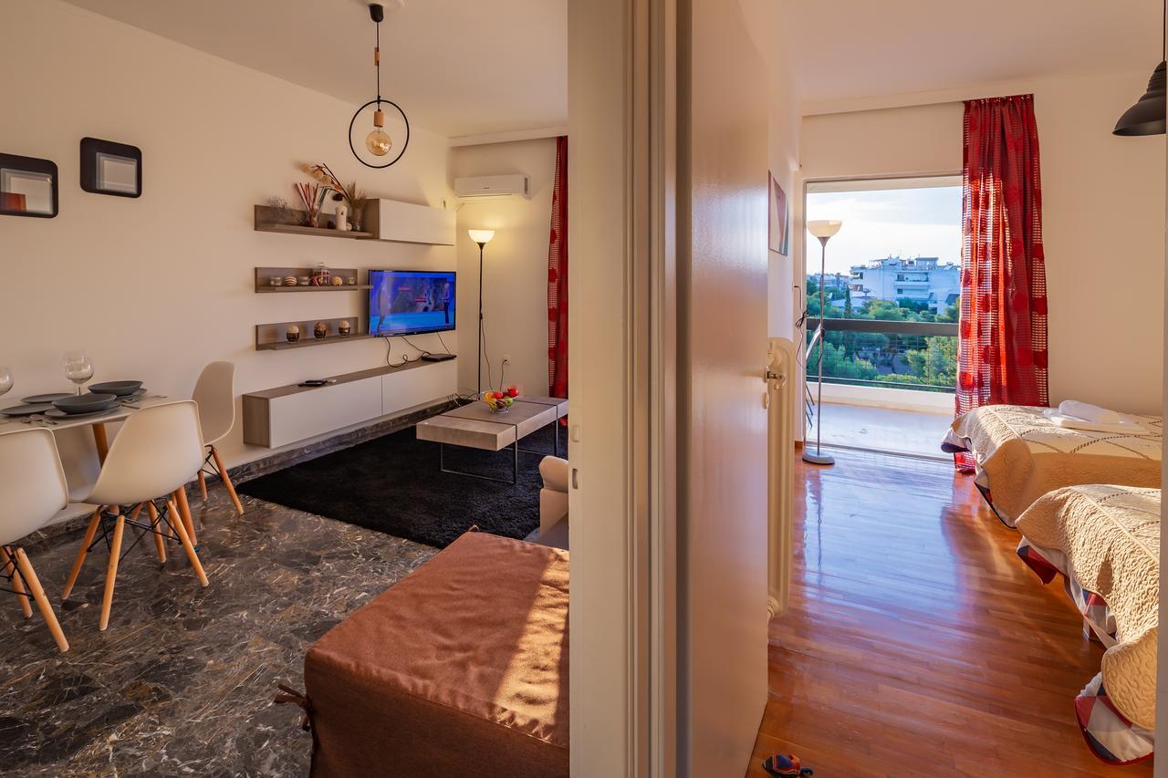 Archer - Sea View Apartment Atény Exteriér fotografie